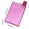 thumbnail image 3 of VEFSU Flat Slim Water Bottle – Leak-Proof, Fits in Purses, Handbags, Perfect for Outdoor Sports, Fitness, Camping, and Travel (750ml), 3 of 4