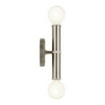 thumbnail image 6 of 55159NI Kichler Lighting Torche - 2 Light Wall Sconce-9.75 Inches Tall and 5 Inches Wide-Brushed Nickel Finish, 6 of 10