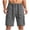 Gray, variant on Stamzod Cargo Shorts for Men Elastic Waist Summer Casual Work Short with Multi Pocket Mens Clothes Navy L