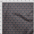 thumbnail image 4 of oneOone Velvet Blue Fabric Damask Fabric For Sewing Printed Craft Fabric By The Yard 58 Inch Wide-aA, 4 of 5