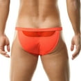 thumbnail image 5 of XDZJLR Mens Swim Briefs Swimming Pants With Nylon Lifting Beach Leisure Spring Pants Breathable Beachwear Orange, 5 of 5
