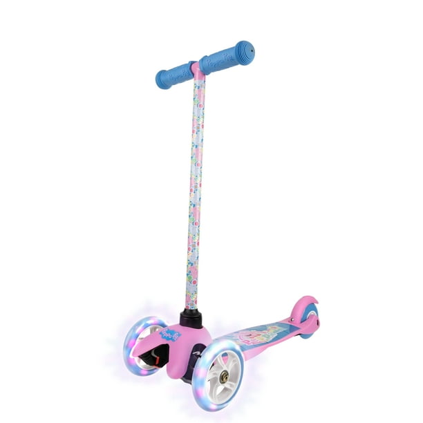 Patinete Kick Scooter Peppa Pig Autoequilibrado con Ruedas Luminosas