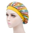 thumbnail image 2 of Yoyauz Satin Hat Sleep Hair Cap - Silk Hat, Suitable For Various Hairstyles, Equipped With Elastic Soft Band For Hair Care, 2 of 5