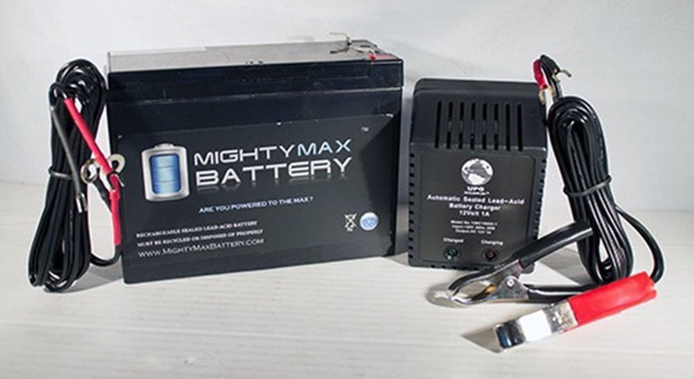 12V 10AH Battery Replaces Mongoose M250 Scooter + 12V 1Amp Charger ...