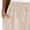 #0027-Coffee, variant on Womens Elastic Waist Casual Shorts with Pockets Lace Trim Fringe Hem Loose Fit Summer Shorts