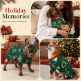 thumbnail image 7 of Kuoser Christmas Tree Pattern Dog Pajamas,Christmas Dog Soft Onesie for Small Medium Large Dogs, Green, M, 7 of 7
