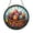 Acrylic 3.5 Inch, variant on Easter Egg Basket Stained Glass Style Suncatcher Window Hanging Decor, Spring Decorative Glass Panel Art Window Ornament Seasonal Home Decor