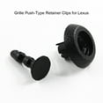 thumbnail image 3 of xinxixnxx 100Pcs Automobile Engine Cover Radiator Grille Bumper Clip Portable Detachable Clips Replacement for Prius 2010-2013, 3 of 6