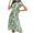 Green, variant on Summer Dresses for Women Floral Beach Vacation Sundresses Spring Casual Sexy Midi Dresses Green XL