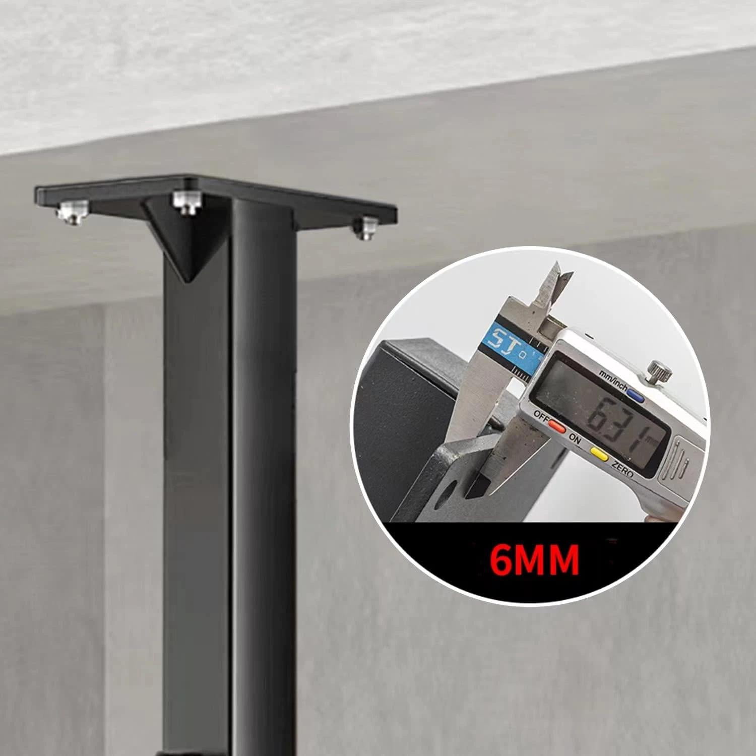 Heavy-Duty Ceiling Mounted Pull Up Bar for Home Gym - 600 Lbs Capacity