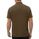 thumbnail image 3 of Ceisia Men's Casual Cotton Linen Blend V-Neck Button Short Sleeve Henley Top Brown XXL Gifts, 3 of 8