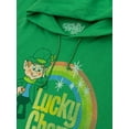 thumbnail image 2 of Tee Luv Men's Retro Lucky Charms Cereal Leprechaun Graphic Hoodie (M), 2 of 3