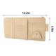 thumbnail image 3 of Organizador universal para visera de coche: bolsa de cuero con 6 ranuras para tarjetas, soporte para gafas de sol y bolsillo con cremallera para teléfono, identificación y efectivo. Apto para todos, 3 of 6