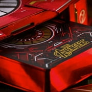 Iron Man: Civil War Mk 46 Playing Cards (Red Gilded - PVC) by Card Mafia