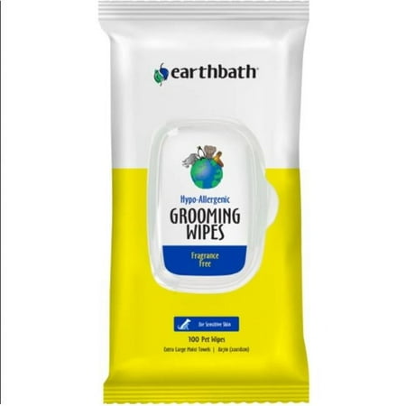 UPC: 0602644022273 | Earthbath 026034 Hypoallergenic Grooming Wipes – 30 Count