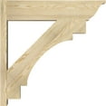 thumbnail image 3 of Ekena Millwork 8"W x 32"D x 32"H Merced Rough Sawn Traditional Outlooker, Douglas Fir, 3 of 4