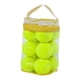 thumbnail image 4 of Paquete de 12 pelotas de tenis, pelotas de práctica profesional, pelotas de entrenamiento de tenis de 2,5 pulgadas de diámetro, pelotas para perros de Amarillo, 4 of 8