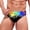 Dark Gray, variant on Men's Rainbow Strips Nylon Bikini Swim Briefs Drawstring Sexy Low Rise Swimwear Men'S Speedo Swim Brief(Yellow,M)