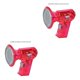 thumbnail image 3 of Bewildely Cambiador de voz Amplificador Altavoz de plástico Cambiador de voz ajustable Megáfono Juguete para niños, rosa roja Type2 NO2, 3 of 6