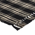 thumbnail image 3 of My Texas House Halloween Black Plaid Indoor/Outdoor Layering Rug, 38" x 58", 3 of 5