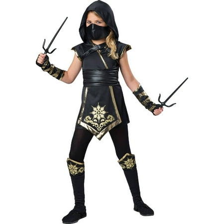 Gold Ninja Child Halloween Costume