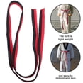 thumbnail image 4 of Miangastore Martial Art Belt Red Polyester Cotton for Students Competitions 1Set, 4 of 9