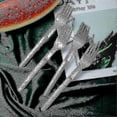 thumbnail image 4 of 2 In 1 Watermelon Slicer & Cutter-stainless Steel Fruit Cutting Fork Melon Cube Cutting Tool For Kitchen Gadget, 4 of 5