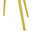 thumbnail image 4 of GDF Studio Barbados Outdoor Modern Dining Chairs, Set of 4, Yellow, 4 of 8