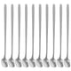 thumbnail image 1 of 10 cucharillas de acero inoxidable para postres, café y utensilios de cocina., 1 of 7