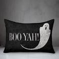 thumbnail image 3 of Creative Products Boo Yah Ghost 20 x 14 Spun Poly Pillow, 3 of 3