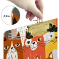 thumbnail image 4 of FMSHPON Cartoon Cat Clipboard Hardboard Wood Nursing Clip Board and Pull for Standard A4 Letter 13x9 inches, 4 of 5