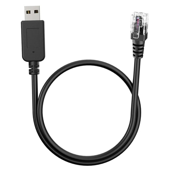 Jsvecip Cable detector de radar, cable de enchufe USB a RJ11, para detector de radar Escort Radenso XP Uniden Beltronics Cobra Whistler, cable de alimentación de repuesto para detectores de radar (RJ1