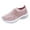 Pink, variant on NOKIO Women's Crystal Rhinestone Summer Shoes Breathable Sports Shoes Women's Mesh Flying Woven Sneakers Women's Athletic Walking Shoes Slip On Casual Mesh-Comfortable Tennis Workout Sneakers