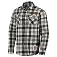 thumbnail image 2 of Men's Darius Rucker Collection by Fanatics Black San Francisco Giants Plaid Flannel Button-Up Shirt, 2 of 3