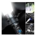 thumbnail image 1 of Digital Display LED Flashlight | Strong White Light Rechargeable | Long-Range Telescopic Zoom | Portable Outdoor Torch | USB Charging | Home Emergency | 1 Pack, 1 of 9