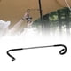 thumbnail image 5 of FLhrweasw Soporte para Lámpara Poste Ganchos Acero Inoxidable para Acampar Pescar Cazar (negro), 5 of 9
