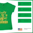 thumbnail image 6 of Country Girl Rodeo Women's V-Neck T-shirt Vintage Cowgirl, 6 of 7