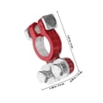 thumbnail image 2 of unbranded 1Par Conector De Terminal De Batería Con Estructura Resistente Y Eficiente, 2 of 5