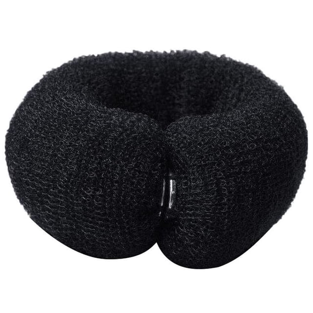 Creador rápido de moños, herramienta para el pelo DIY, moño de espuma para mujer, anillo de moño