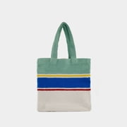 Casablanca Womens Crochet Shopper Bag - Cotton - Multicolor Multicolor