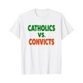 thumbnail image 1 of Catholics Vs Convicts T-Shirt Tradition Football - comme sur l'Image - S, 1 of 2