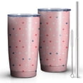 thumbnail image 2 of Fashionable 20oz Stainless Steel Mobile Tumbler – Vacuum Insulated Coffee Mug with Lid, Spill-Proof Travel Cup for Hot & Cold Drinks, 2 of 7