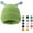 Light Green, variant on Cute Little Monster LED Knit Beanie, 2024 Winter Funny Knitted Hat, Cute Glowing Little Monster Knit Hat for Women Girl