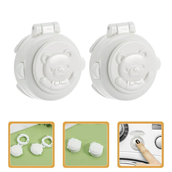 Tineasur Child Safety Button Cover Button Protective Covers 2Pcs