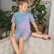 thumbnail image 4 of Balery Fantasy Gradient Conjunto de Pijama Infantil de Manga Corta con Estampado – Ropa de Dormir de Algodón Suave-4X-Large, 4 of 6