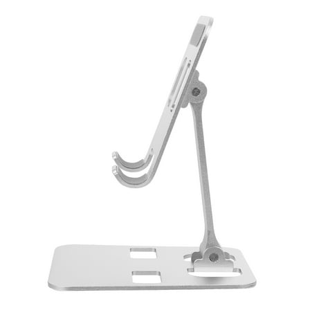Qnmwood Aluminum Tablet Stand for Desk - Silver