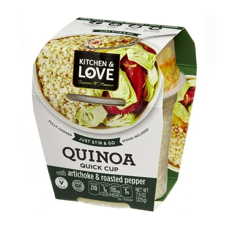 Kitchen & Love RTE Quinoa Meal - Artichoke & Roasted Peppers 7.9oz