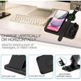 thumbnail image 3 of Station de Charge Sans Fil 4 en 1 Station de Charge Intelligente Sans Fil Chargeur Rapide Support Pliable Réglable pour SE/11/11 Pro Max, 3 of 9