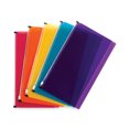 thumbnail image 3 of Self-Adhesive Poly Zip Pouch, 6 x 11.25, Assorted Colors, 5/Pack | Bundle of 10 Packs, 3 of 5