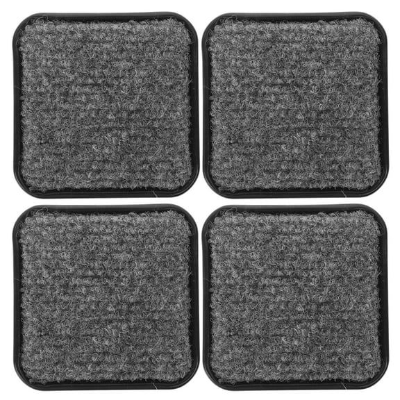 Ferencaa 4pcs Furniture Coasters Cup Furniture Floor Protectors Anti-slid Couch Bed Coaster Stopper